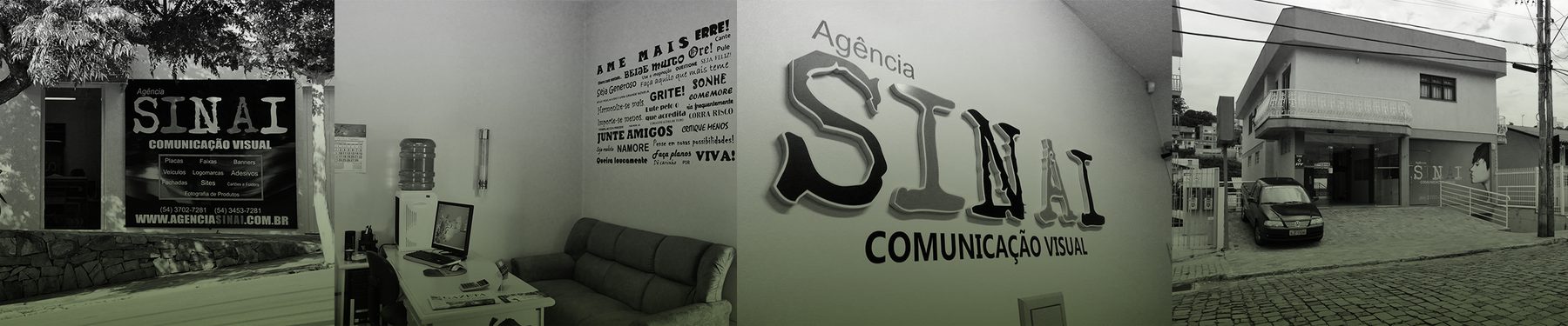 Agência Sinai Comunicação Visual — Guilherme Britto's first sign and print shop in Brazil (2010-2015)